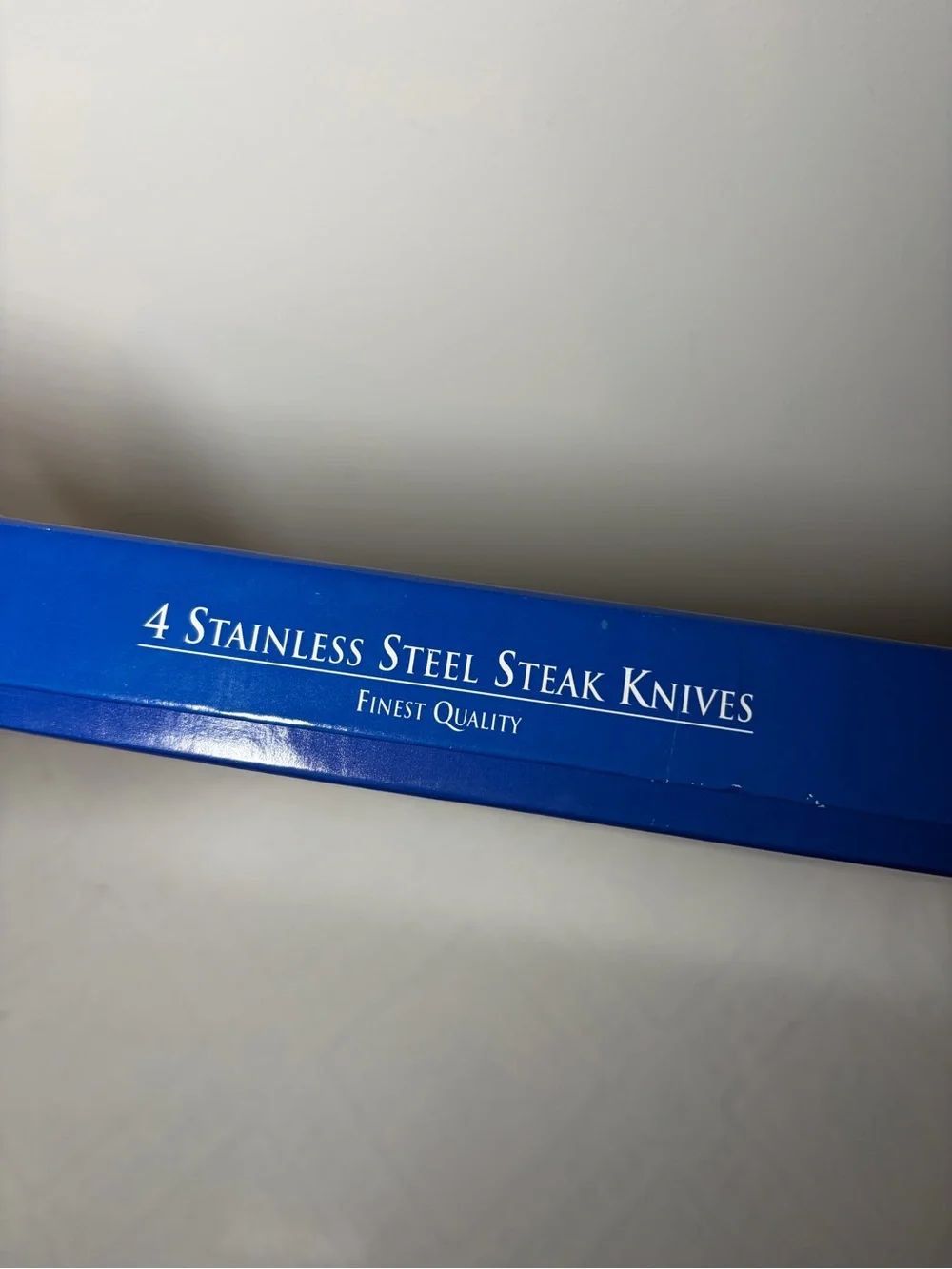 Reed & Barton Stainless Steel Steak Knives Box